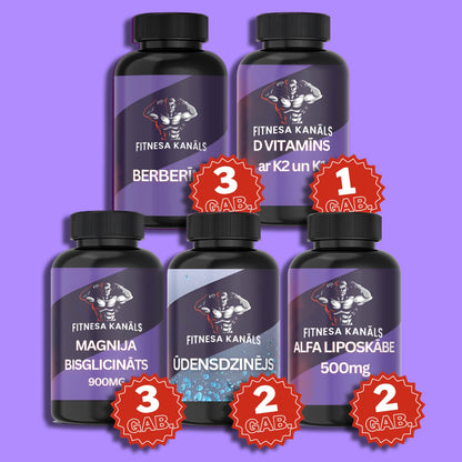 3 Mēnešu komplekts svara zaudēšanai