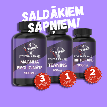 3 Mēnešu komplekts labākam miegam