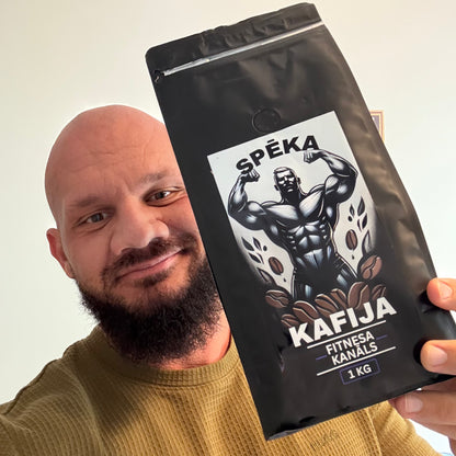Spēka kafija - pupiņas 1kg