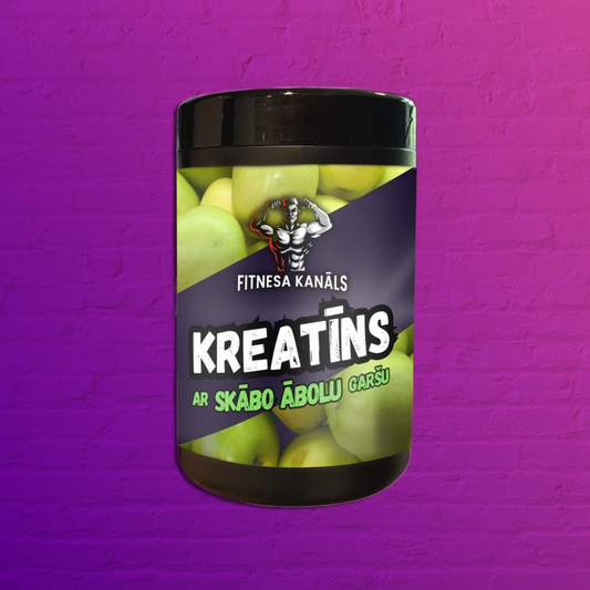 Creatine with sour apple flavor 500gr