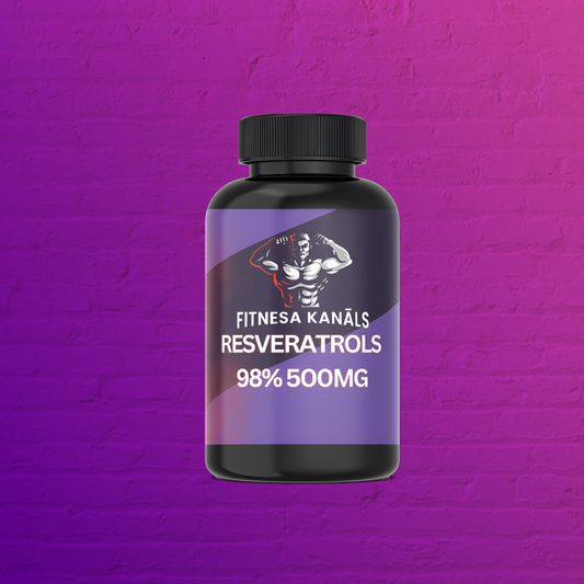 Resveratrols 98% 500mg 60 kapsulas