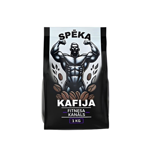 Spēka kafija - pupiņas 1kg